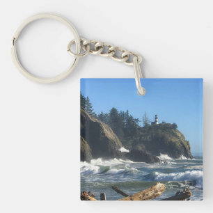 Cape Disappointment Lighthouse, WA Key Ring
