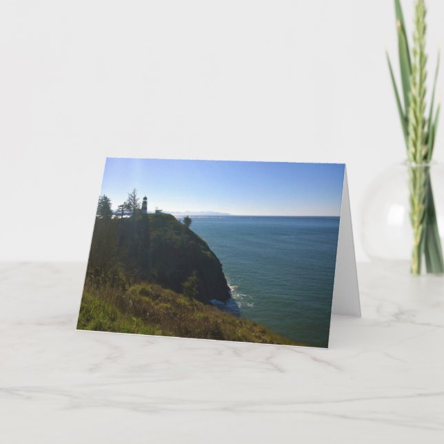 Cape Disappointment Lighthouse, Washington Card (Front)