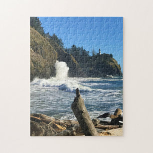 Cape Disappointment Lighthouse, Washington Jigsaw Puzzle