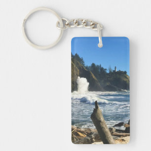 Cape Disappointment Lighthouse, Washington Key Ring