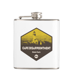 Cape Disappointment State Park Washington Hip Flask
