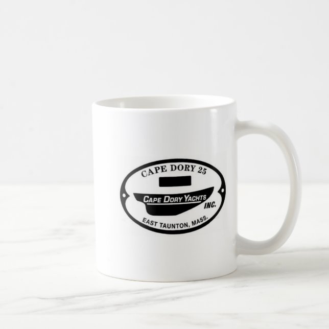 Cape Dory 25 Yacht Mug (Right)