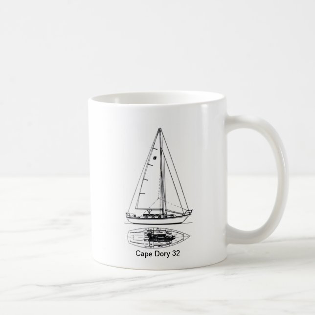 Cape Dory 32 Mug (Right)