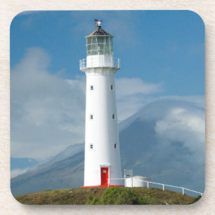 Cape Egmont Lighthouse and Mt Taranaki/Mt Coaster