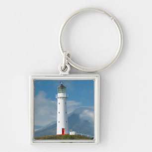 Cape Egmont Lighthouse and Mt Taranaki/Mt Key Ring