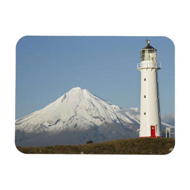 Cape Egmont Lighthouse and Mt Taranaki / Mt Magnet (Horizontal)