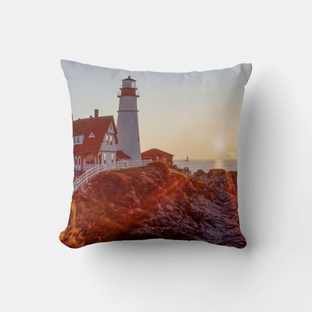 Cape Elizabeth Maine Cushion (Front)