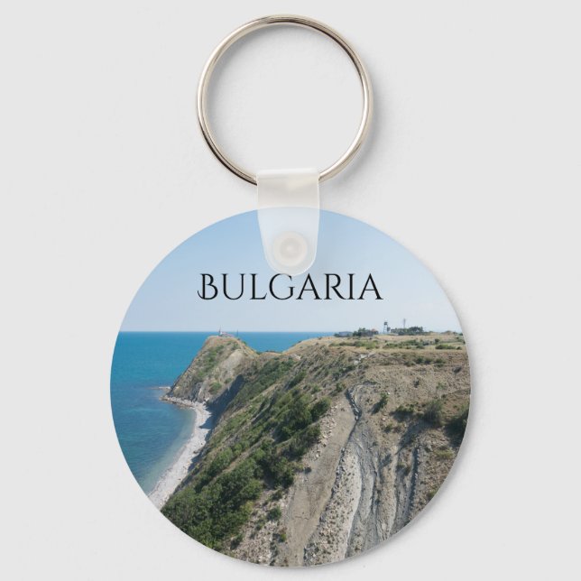 Cape Emine. Bulgaria Key Ring (Front)