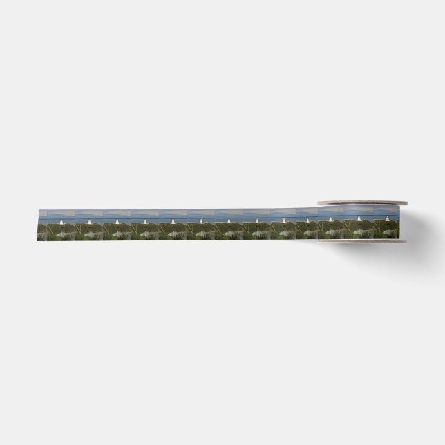 Cape Enrage Lighthouse Satin Ribbon (Front)