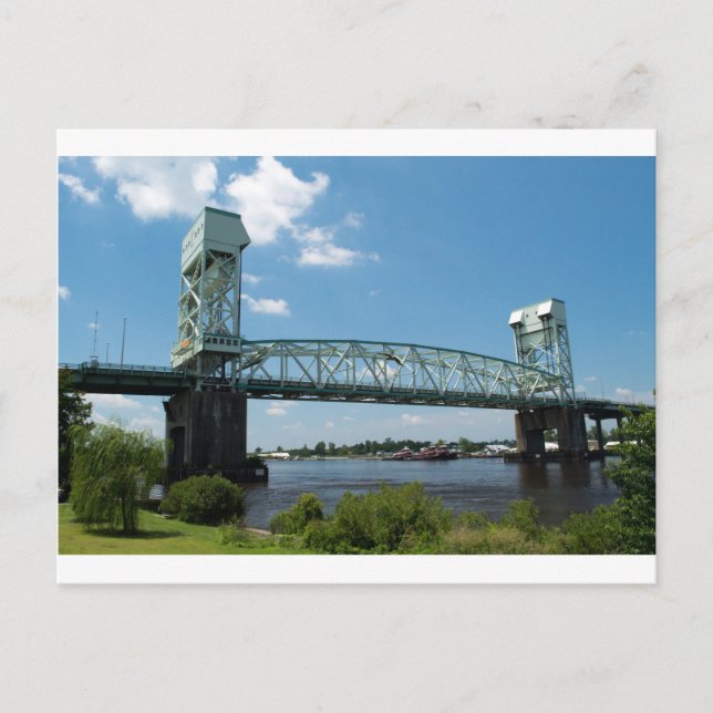 Cape Fear Memorial Bridge Postcard (Front)
