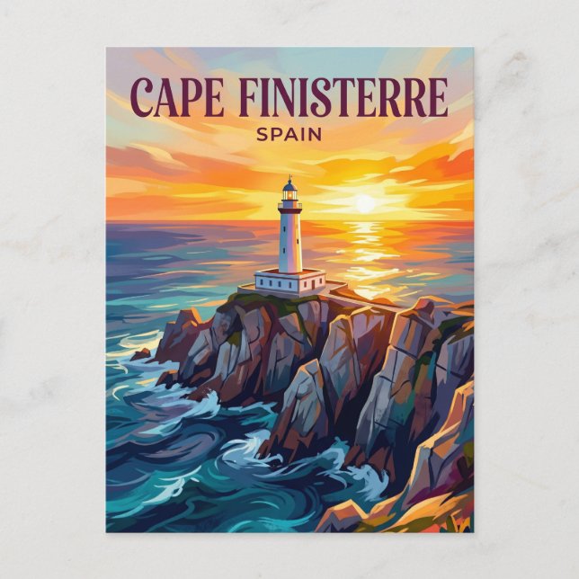 Cape Finisterre Spain Postcard (Front)