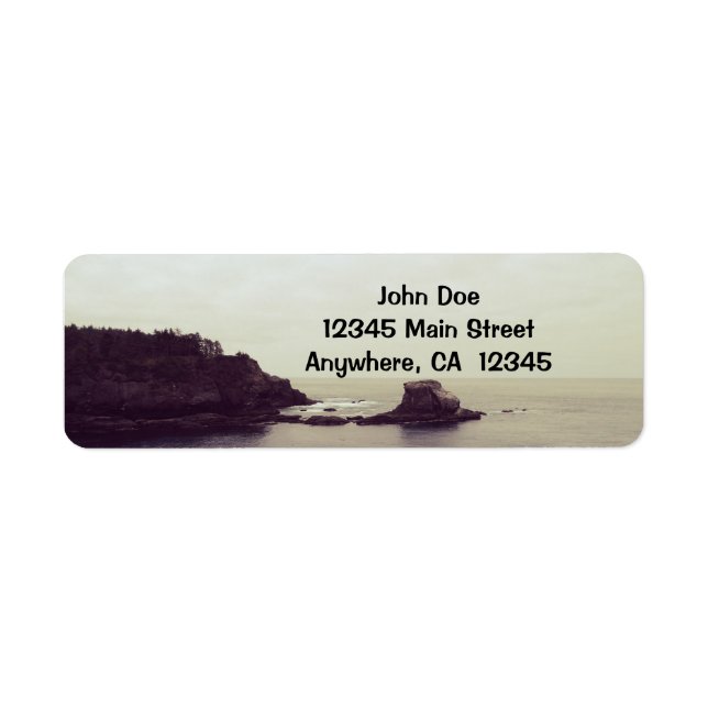 Cape Flattery Return Address Label (Front)