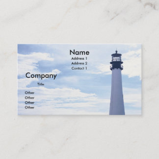 Cape Florida Lighthouse Business Card