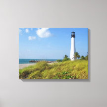 Cape Florida Lighthouse Canvas Print