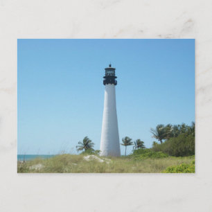 Cape Florida Lighthouse Postcard