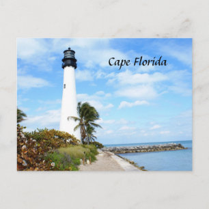 Cape Florida Lighthouse Postcard
