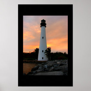 Cape Florida lighthouse print