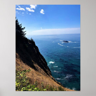 Cape Foulweather, Newport, Oregon Poster