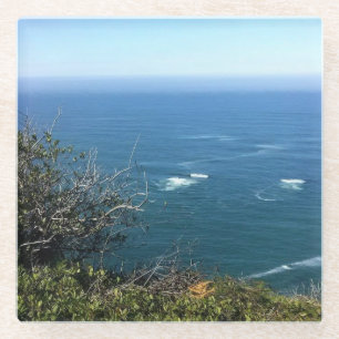 Cape Foulweather, Oregon Glass Coaster