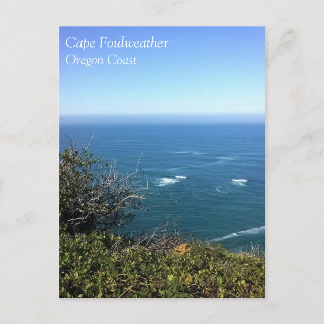 Cape Foulweather, Oregon Postcard (Front)