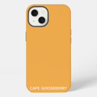Cape Gooseberry yellow color name Case-Mate iPhone