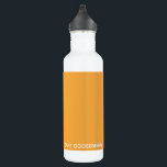 Cape Gooseberry yellow colour name 710 Ml Water Bottle<br><div class="desc">Cape Gooseberry,  also known as Physalis,  is a plant of the nightshade family,  the berries of which grow inside a protective papery calyx.
Here,  the distinctive warm yellow colour of the berry gives its name to one of Nomencolours' signature shades.</div>