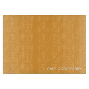 Cape Gooseberry yellow colour name Cutting Board