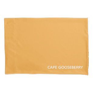 Cape Gooseberry yellow colour name Pillowcase