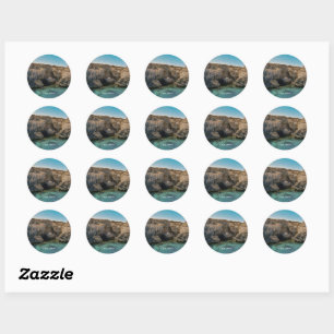 Cape Greco, Cyprus Classic Round Sticker