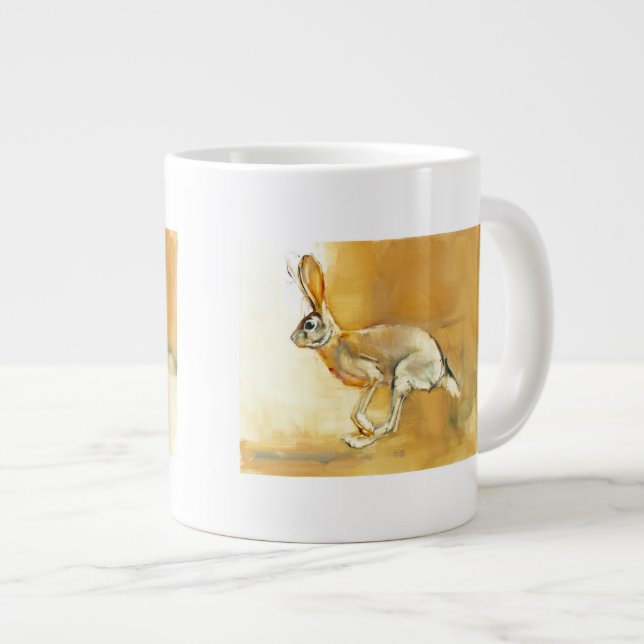 Cape Hare 2010 Large Coffee Mug (Front Right)