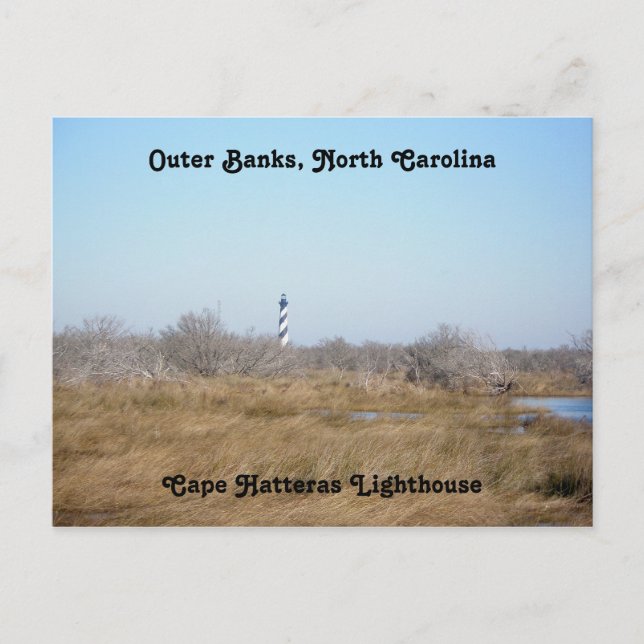 Cape Hatteras Lighthouse #1 OBX Postcard (Front)