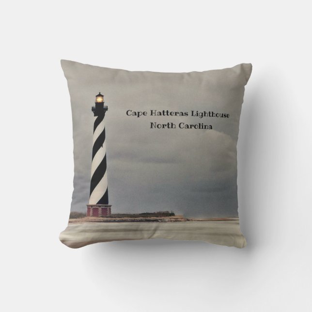 CAPE HATTERAS LIGHTHOUSE CUSHION (Front)