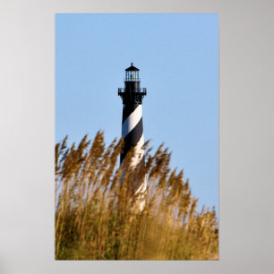Cape Hatteras Lighthouse - Dune View Poster