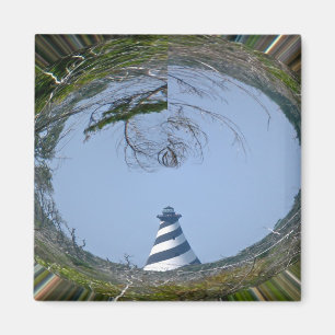 Cape Hatteras Lighthouse from Wetlands Series Magnet