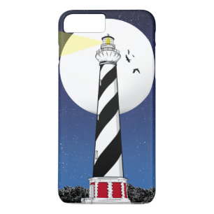 Cape Hatteras Lighthouse ILLUSTRATION iPhone 8 Plus/7 Plus Case