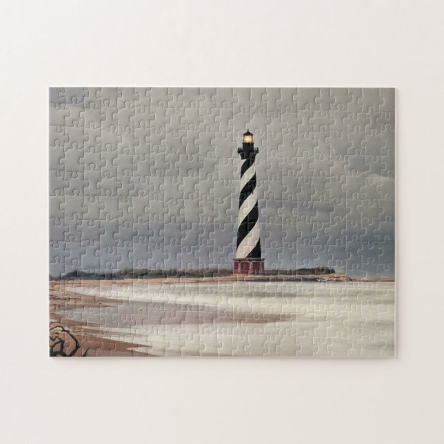 CAPE HATTERAS LIGHTHOUSE JIGSAW PUZZLE (Horizontal)