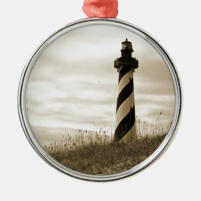 Cape Hatteras Lighthouse Metal Ornament (Front)