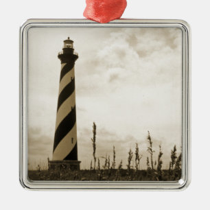 Cape Hatteras Lighthouse Metal Tree Decoration