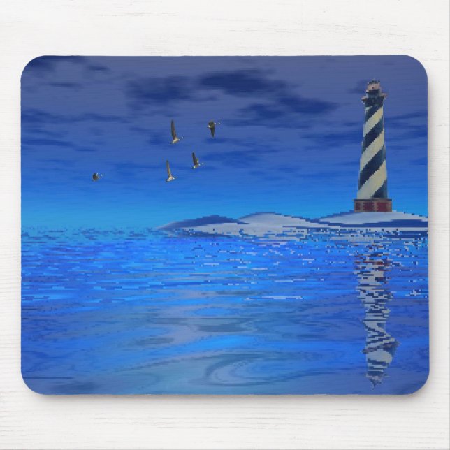 Cape Hatteras Lighthouse Mouse Pad (Front)