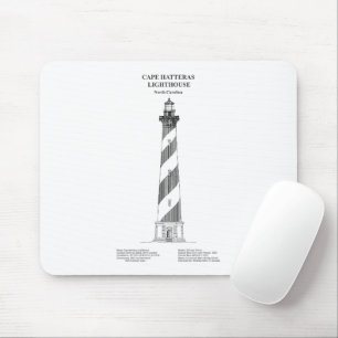 Cape Hatteras Lighthouse - North Carolina - BD Mouse Pad