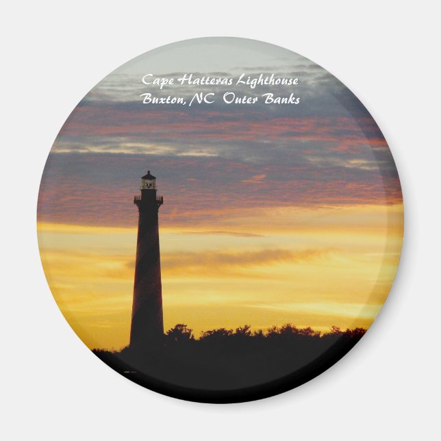 Cape Hatteras Lighthouse OBX Magnet (Front)