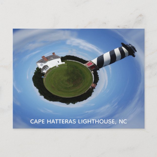 Cape Hatteras Lighthouse OBX North Carolina Postcard (Front)