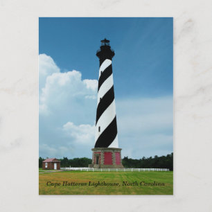 Cape Hatteras Lighthouse Outer Banks NC Postcard