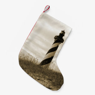 Cape Hatteras Lighthouse Small Christmas Stocking