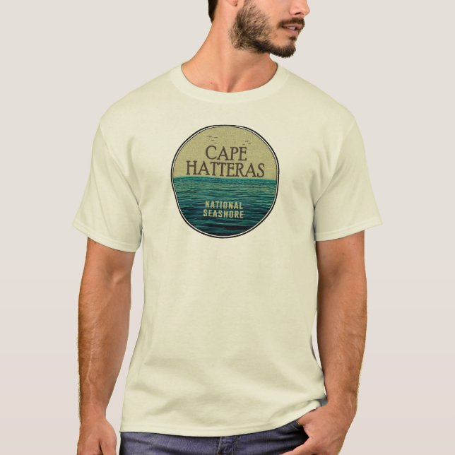 Cape Hatteras National Seashore Ocean Birds T-Shirt (Front)