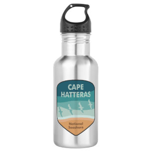 Cape Hatteras National Seashore Seagulls 532 Ml Water Bottle