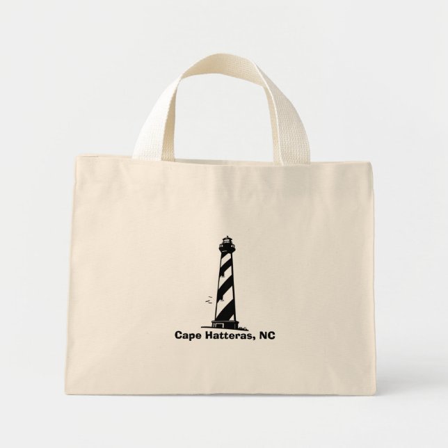 Cape Hatteras, NC - Lighthouse Mini Tote Bag (Front)