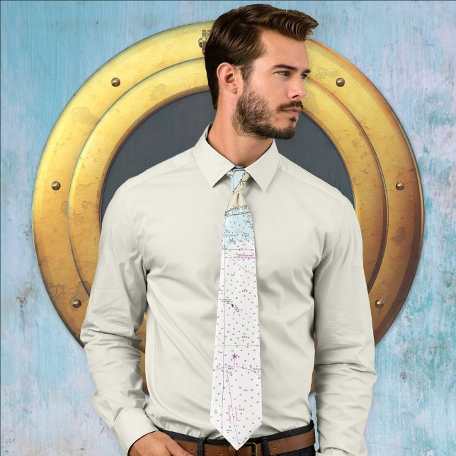 Cape Hatteras to Charleston Authentic Nautical Tie (Creator Uploaded)