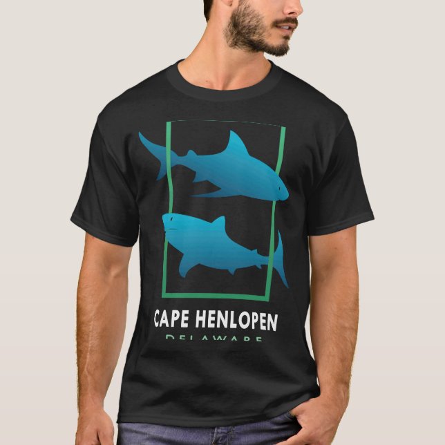 Cape Henlopen  Delaware  Souvenir  2 T-Shirt (Front)