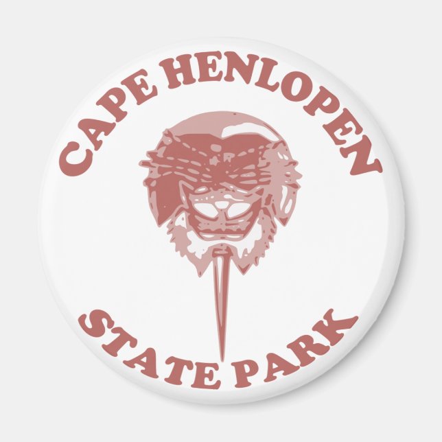 Cape Henlopen. Magnet (Front)